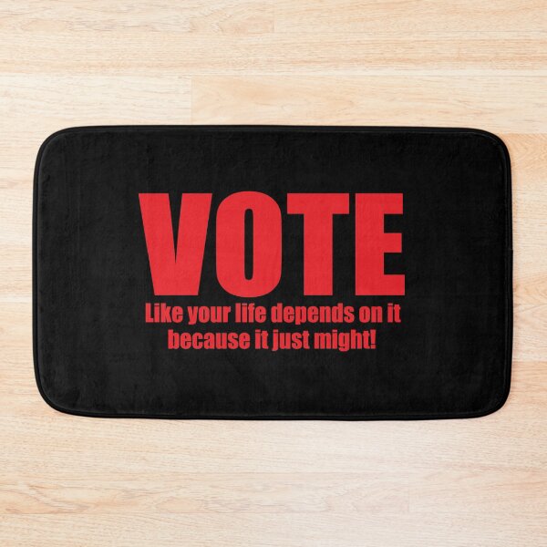 Item preview, VOTE like your life depends on it - it might (red) designed and sold by SammyBad.