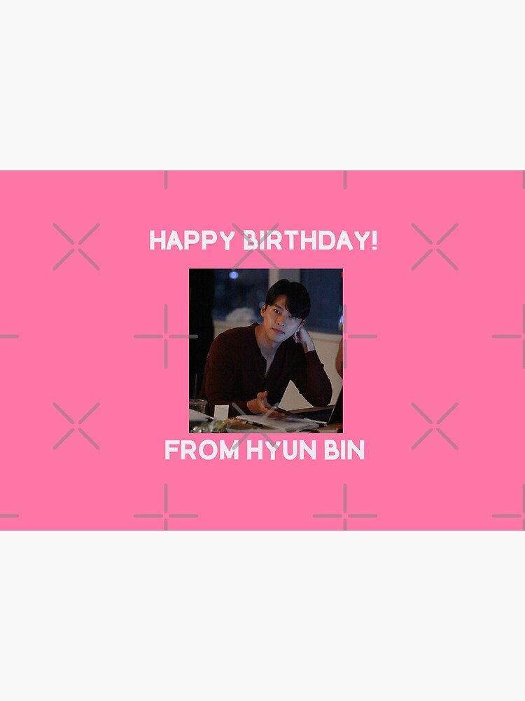 Happy Birthday From Hyun Bin by kpopkdramamerch