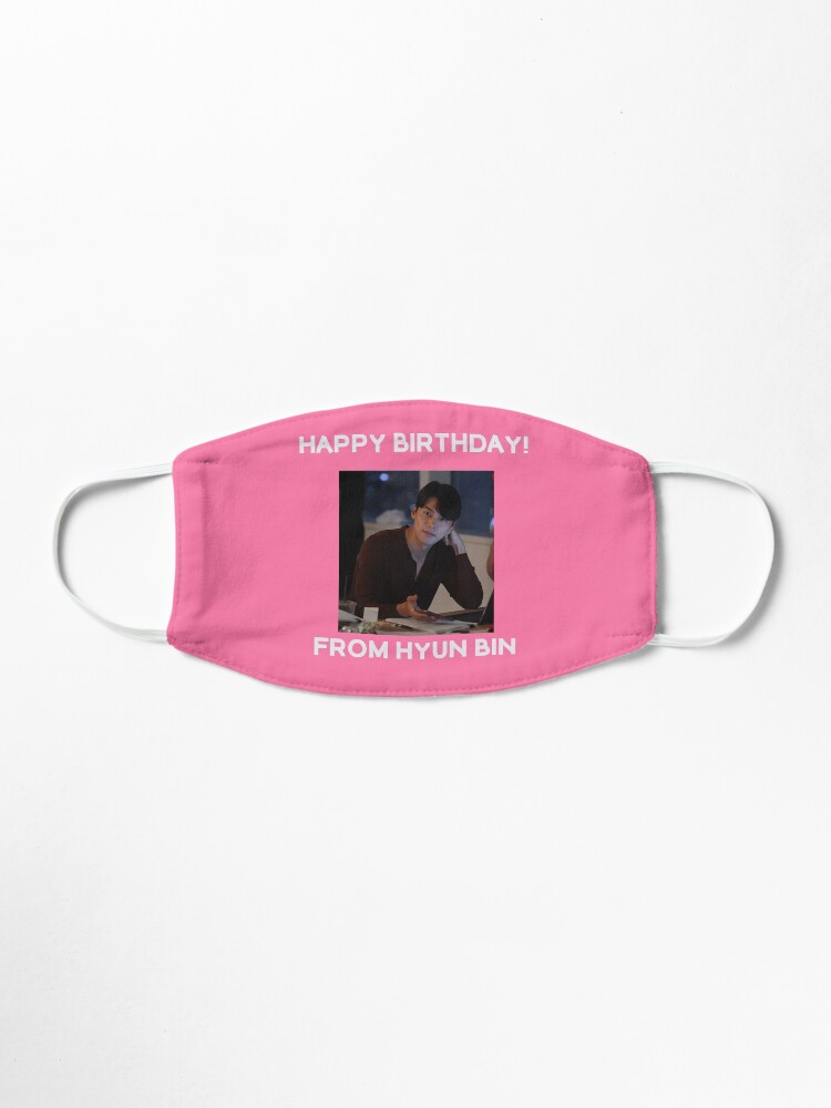 Alternate view of Happy Birthday From Hyun Bin Mask