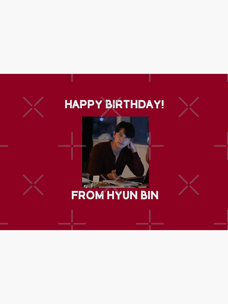 Happy Birthday From Hyun Bin by kpopkdramamerch