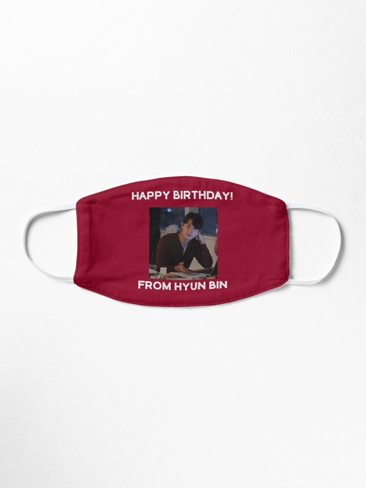 Alternate view of Happy Birthday From Hyun Bin Mask