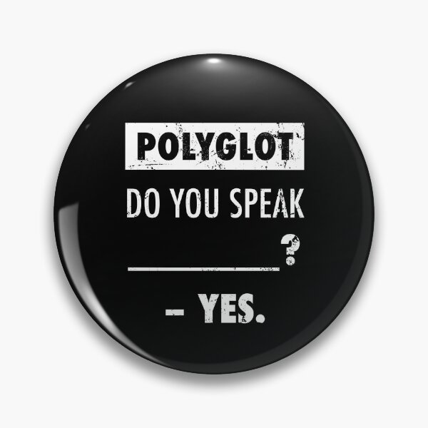 Item preview, Polyglot Multilingual Languages Linguistics designed and sold by SuperFreshArt.
