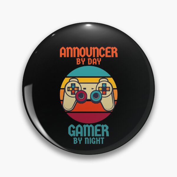 Item preview, Announcer Gamer designed and sold by choisanezine.