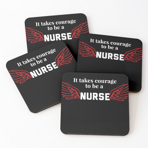 Item preview, It takes courage to be a nurse  designed and sold by Dr. Heartbeat.