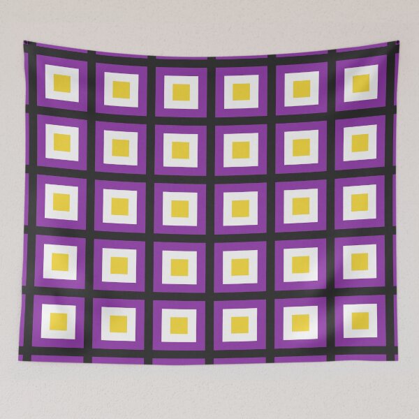 Item preview, Nonbinary Square Pattern designed and sold by Aroaes.
