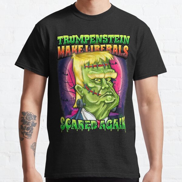 Trumpenstein Donald Trump Halloween Make liberals Scared Again 2020 Elections Vote Political Gift Classic T-Shirt