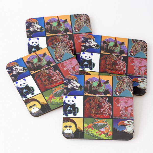 Item preview, Aw Endangered animals from around the world. designed and sold by Peace,Love & Art.