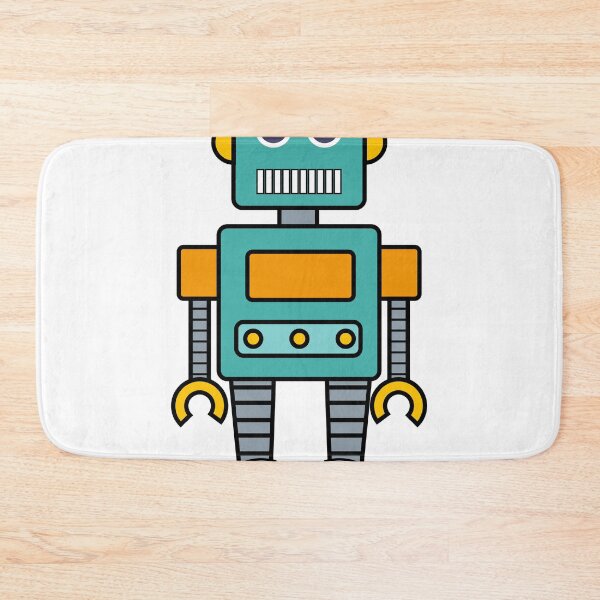 Artikelvorschau, Nette Vintage & Retro Roboterkunst | Wissenschaft & Mathe Design Geschenkgrafik entworfen und verkauft von Lisbob.