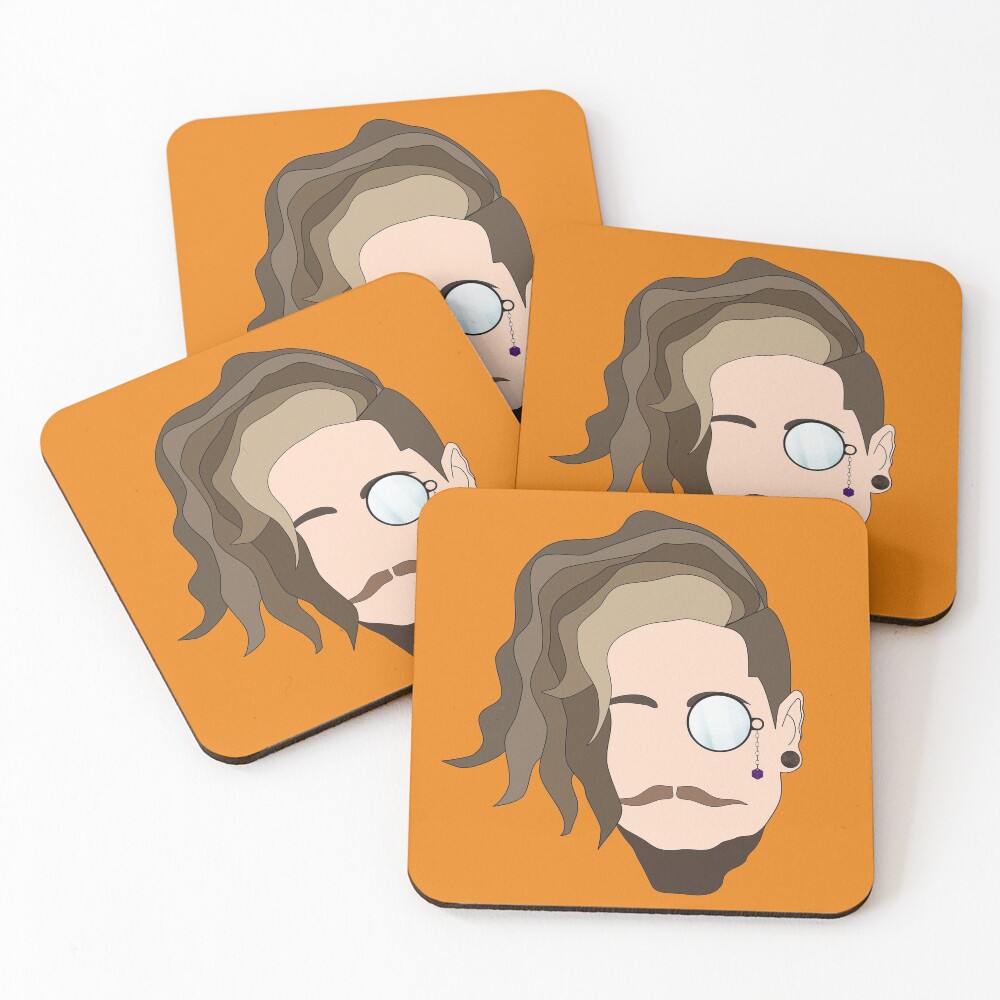 Item preview, Coasters (Set of 4) designed and sold by SimpleMatters.