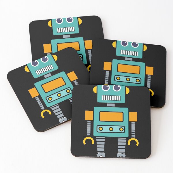 Artikelvorschau, Nette Vintage & Retro Roboterkunst | Wissenschaft & Mathe Design Geschenkgrafik entworfen und verkauft von Lisbob.