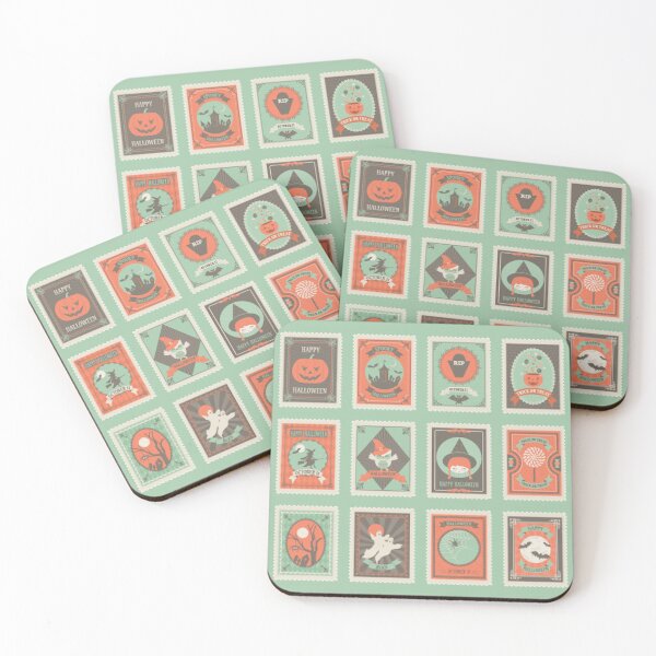 Item preview, Halloween Stamps Shirt designed and sold by Mexikawaii.