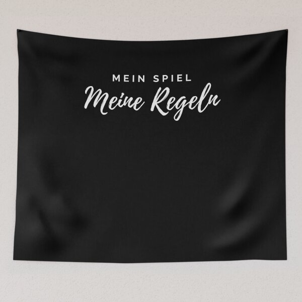 Artikelvorschau, Mein Spiel Meine Regeln T-Shirt Geschenk Geburt entworfen und verkauft von Two Left Hands Design.