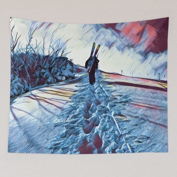 Item preview, The Hike Out, Mt Hotham designed and sold by ajdesignsau.