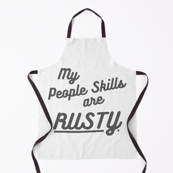 Item preview, My People Skills Are Rusty Supernatural Inspired Quote designed and sold by ricknosis.