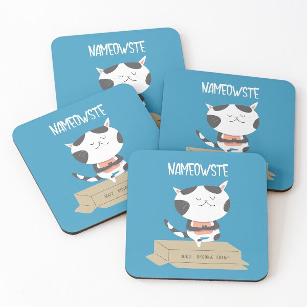 Item preview, NAMEOWSTE (Yoga Cat) designed and sold by NikStore.
