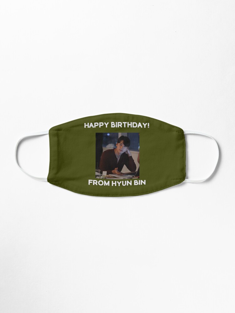 Alternate view of Happy Birthday From Hyun Bin Mask