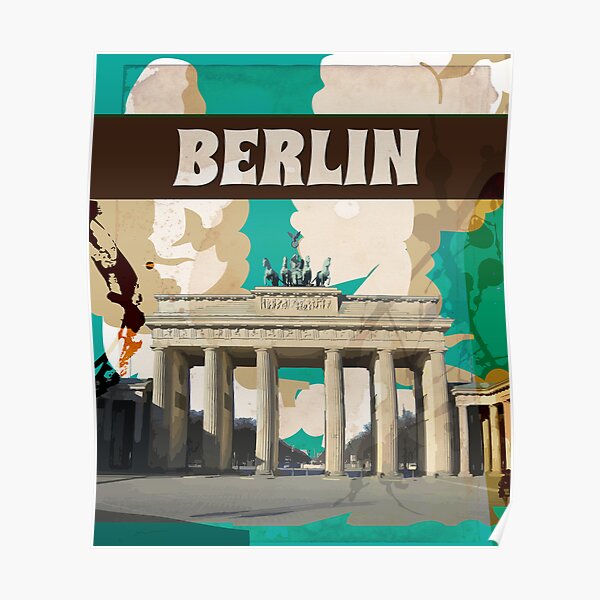 Berlin Posters Redbubble