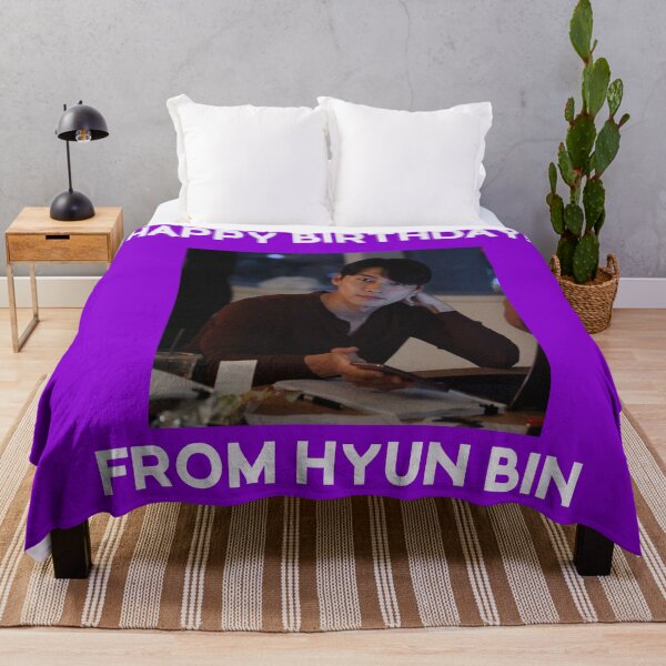 Item preview, Happy Birthday From Hyun Bin  designed and sold by kpopkdramamerch.