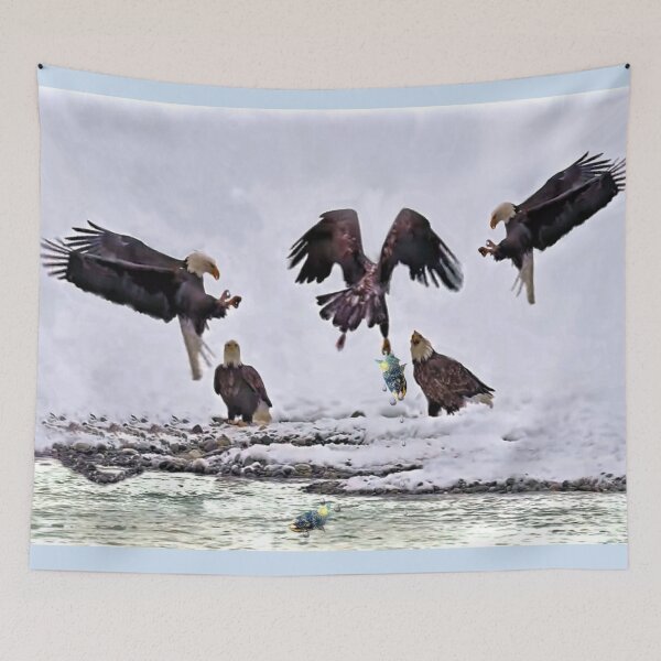 Item preview, Eagles Crave Salmon designed and sold by kristalcurt.