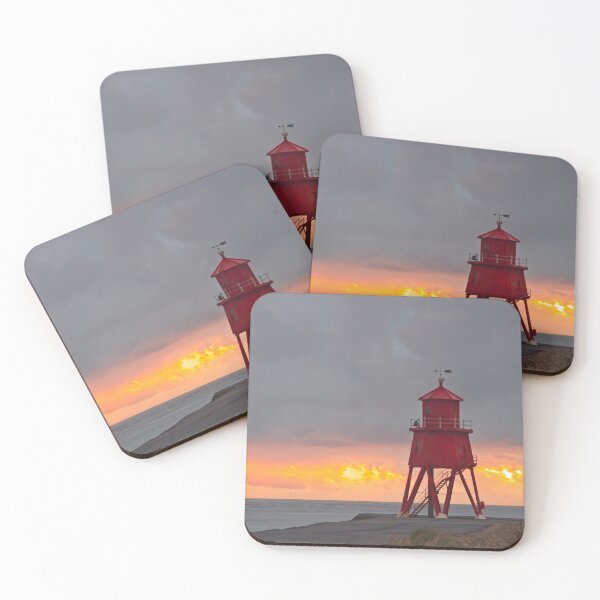 Item preview, Groyne Lighthouse Sunrise, South Shields designed and sold by Rob Cole Photography.