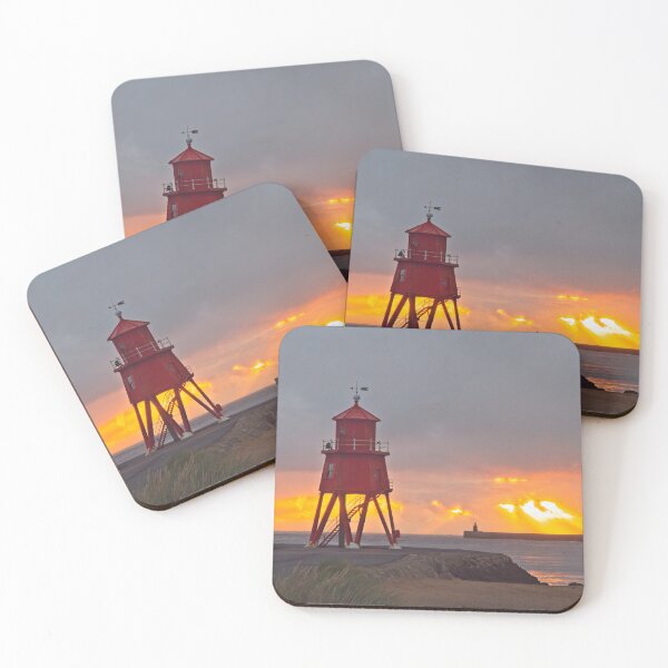 Item preview, Groyne Lighthouse Sunrise, South Shields designed and sold by Rob Cole Photography.