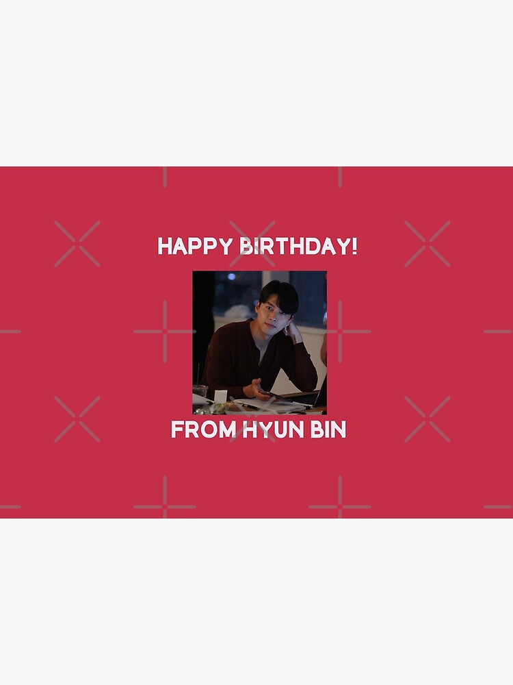 Happy Birthday From Hyun Bin by kpopkdramamerch