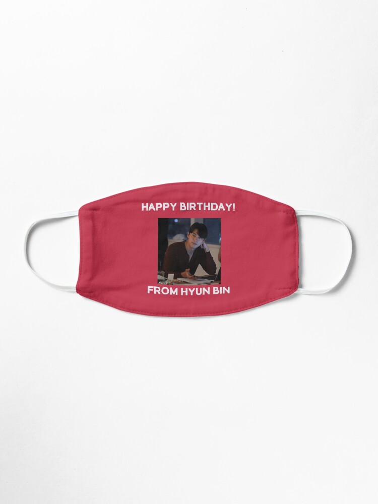 Alternate view of Happy Birthday From Hyun Bin Mask