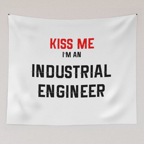 Item preview, Kiss Me I'm An Industrial Engineer designed and sold by RUCZENO.