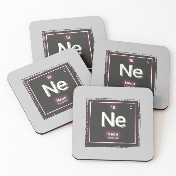 Item preview, The periodic table - Neon - pink designed and sold by Hakubiya.