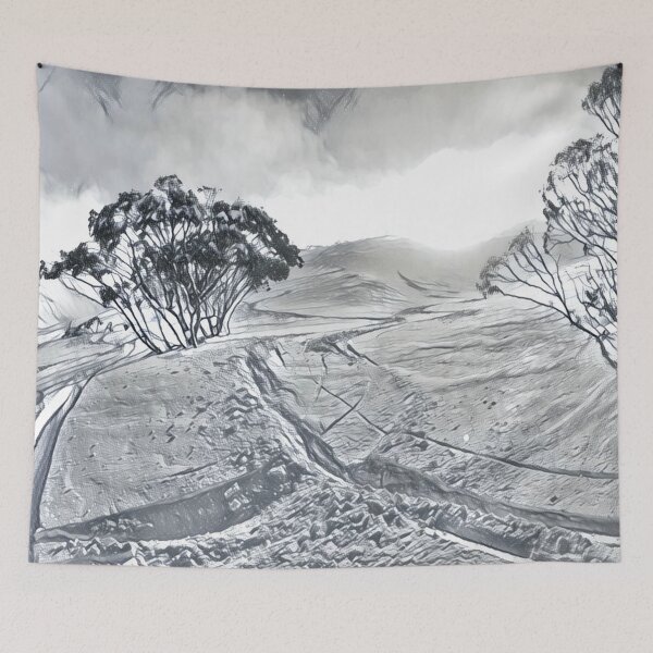 Item preview, First Tracks, Mt Hotham designed and sold by ajdesignsau.