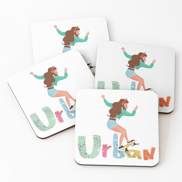 Item preview, Urban style skater girl. designed and sold by Marinadraws.