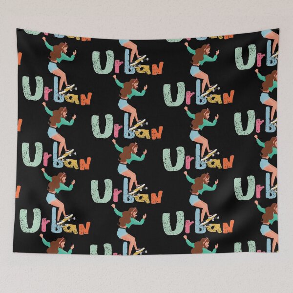 Item preview, Urban style skater girl. designed and sold by Marinadraws.