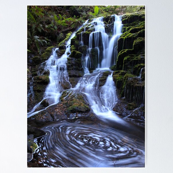 Olivia creek cascade Tasmania. Poster