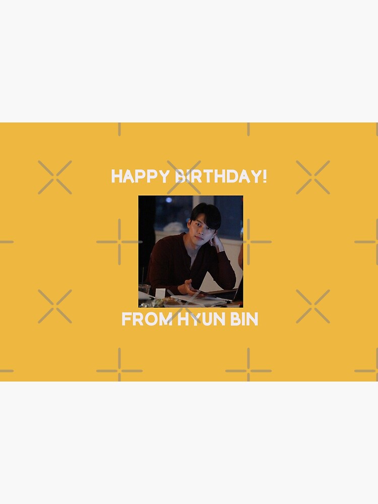 Happy Birthday From Hyun Bin by kpopkdramamerch