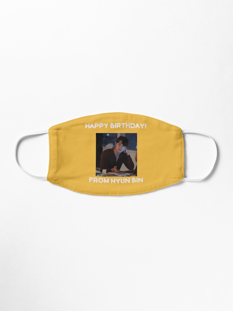 Alternate view of Happy Birthday From Hyun Bin Mask