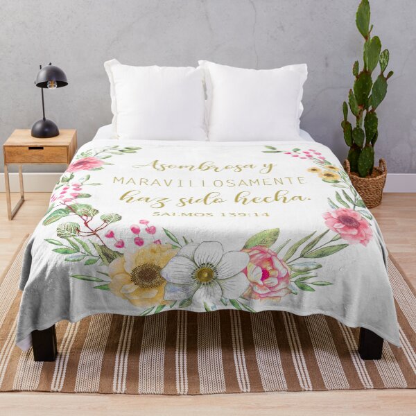 Item preview, Asombrosa y maravillosamente haz sido hecha, spanish bible verse designed and sold by latiendadearyam.