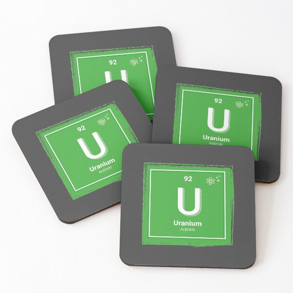 Item preview, The periodic table - Uranium designed and sold by Hakubiya.