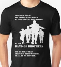 We few, we BAND OF BROTHERS Unisex T-Shirt