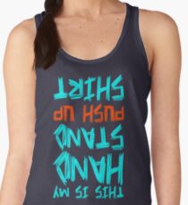 Hand Stand Push Up Shirt Women's Tank Top