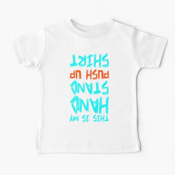 Chemise push up à la main T-shirt bébé