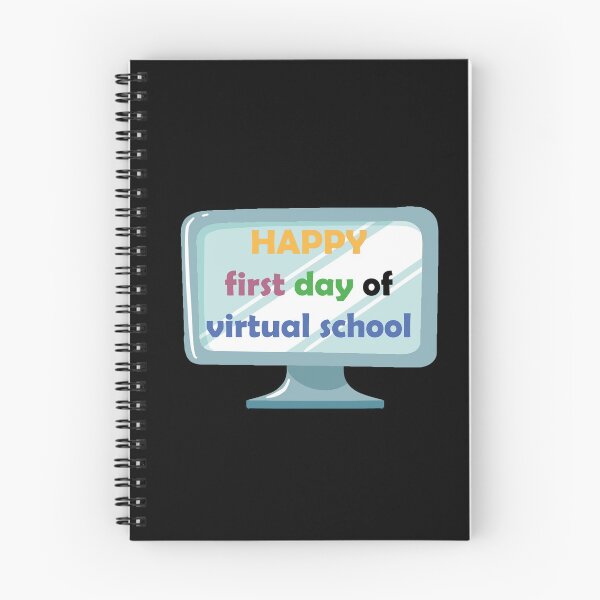 Item preview, happy first day of virtual school designed and sold by gharbi.