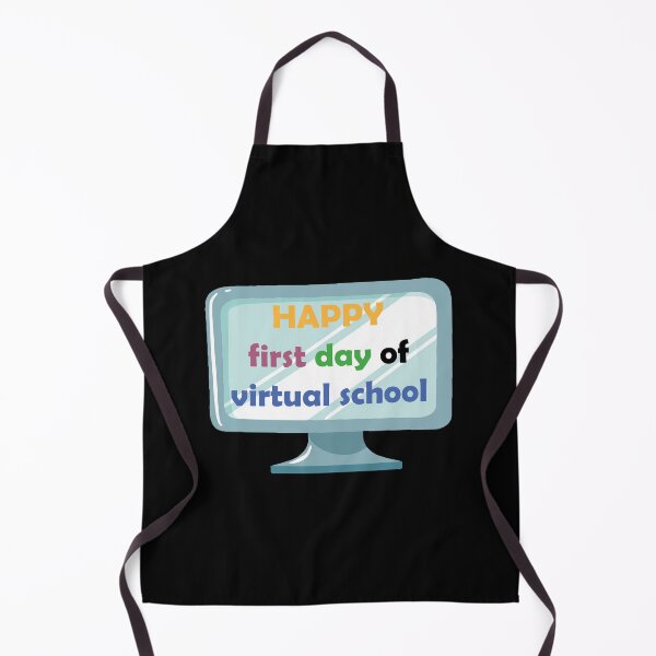 Item preview, happy first day of virtual school designed and sold by gharbi.
