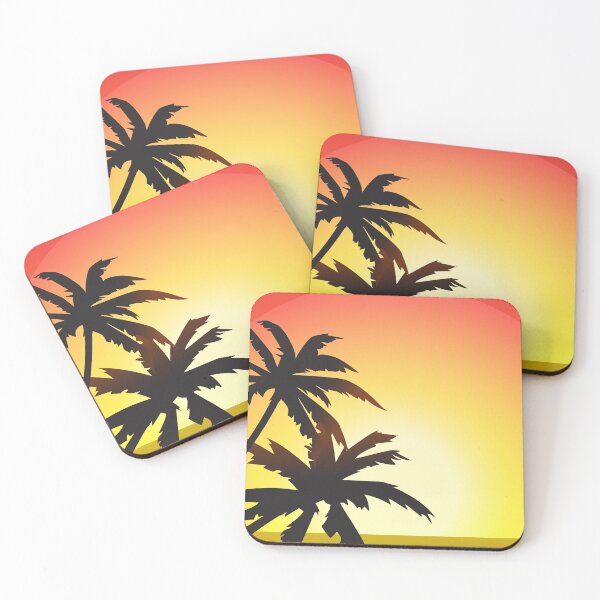 Item preview, Palm Trees on Sunset designed and sold by blueavocado.