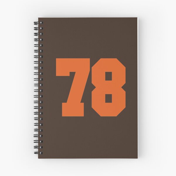 Item preview, 78  Number Cleveland Sports Seventy-Eight Brown Jersey designed and sold by HelloFromAja.