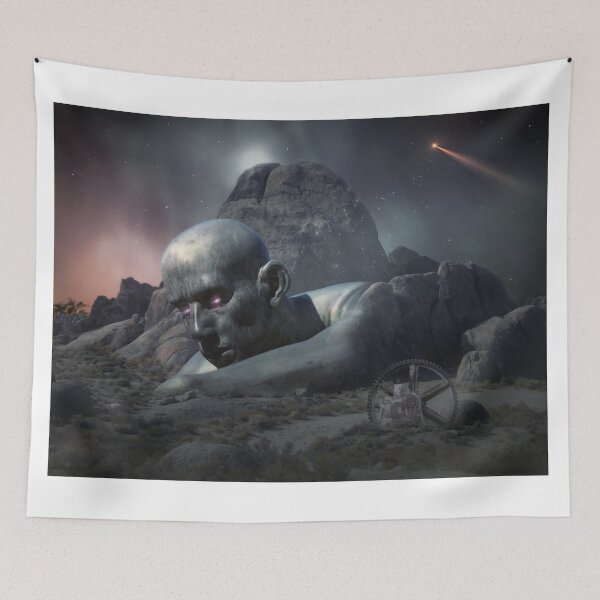 Item preview, #2 Alien Galaxy Sci-Fi Fantasy Landscape designed and sold by WizardsWorld.