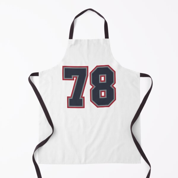 Item preview, 78 Navy Grey Red Sports Number Seventy-Eight designed and sold by HelloFromAja.