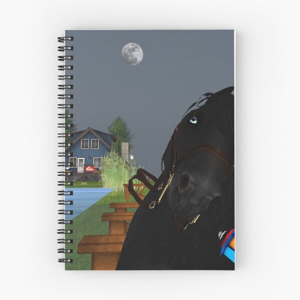 Item preview, funny second life fishing shot with horse designed and sold by The Poette.