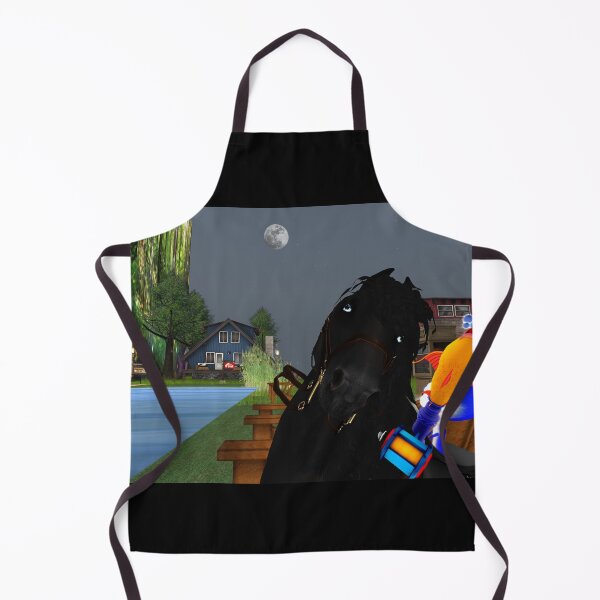 Item preview, funny second life fishing shot with horse designed and sold by The Poette.