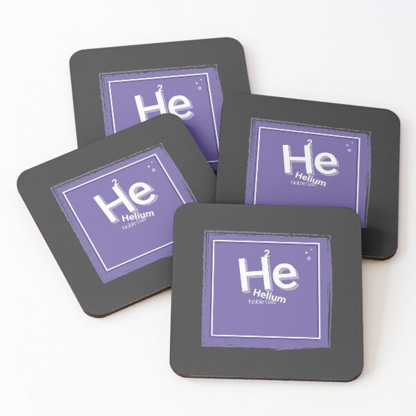 Item preview, The periodic table - Helium designed and sold by Hakubiya.