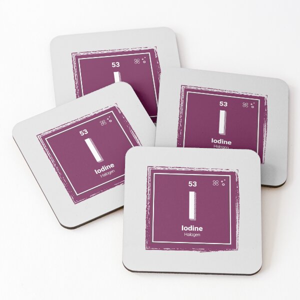 Item preview, The periodic table - Iodine designed and sold by Hakubiya.